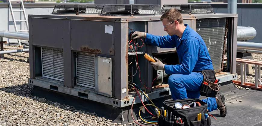 Package Unit Maintenance in Horn Lake
