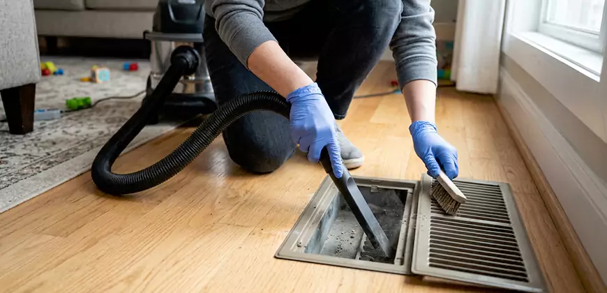 Heating Floor Vent Cleaning in Horn Lake